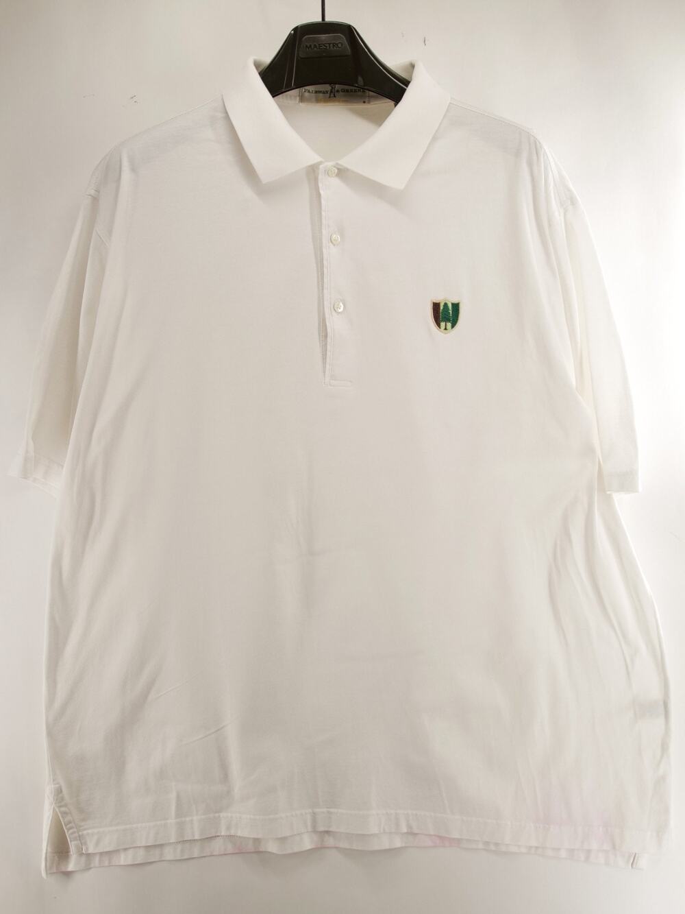 FAIRWAY & GREENE Pine Valley Golf Club Polo Shirt Men XL White Mercerized Cotton
